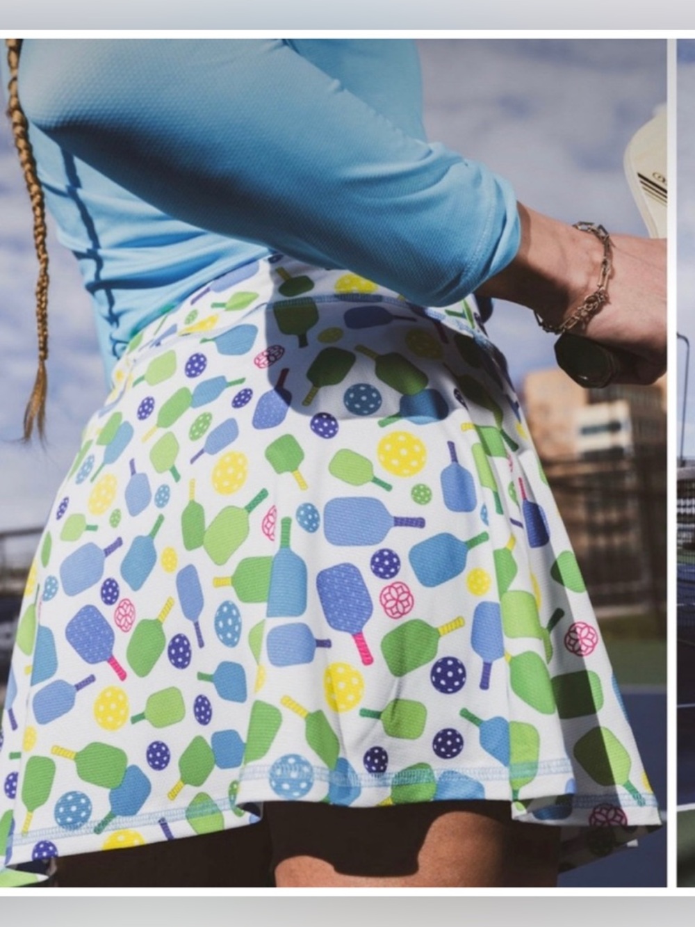Ameliora Pickleball skort with paddles